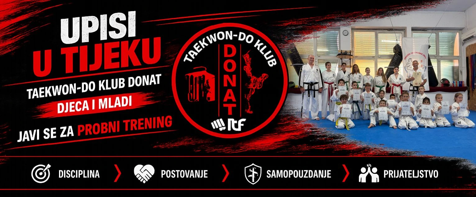 Taekwon-Do klub Donat - ITF Taekwon-Do u Zadaru